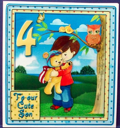 Mini Kit - Bear Hugs- 4yrs for Boy #1 by Cheryl French