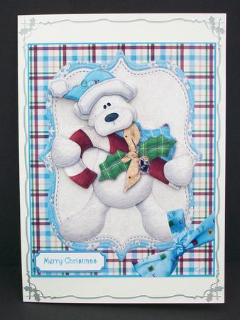 Sweetie Christmas Bear by Cheryl French