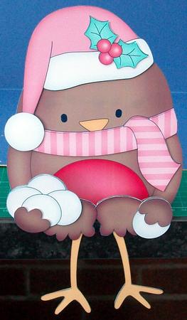 3D on the Shelf Card Kit - Christmas Bobbin Robin by Cheryl French