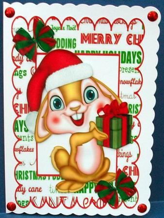 A Present for You for Christmas, Christmas Bunny by Cheryl French