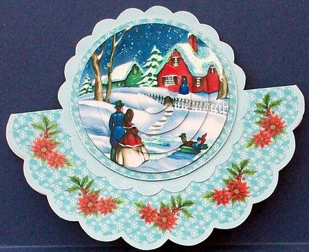 Winter's Scene Pyramid Rocker Card Kit :christmas: by Cheryl French