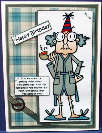 Gus and Getting Older Quick Card by Cheryl French