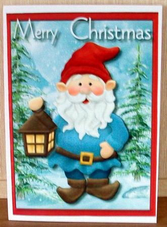 Topper and Verse , Gnome Lighting the Way by Cheryl French
