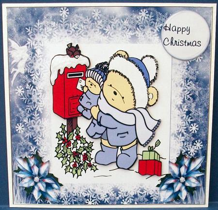 Christmas Post Mini Kit by Cheryl French