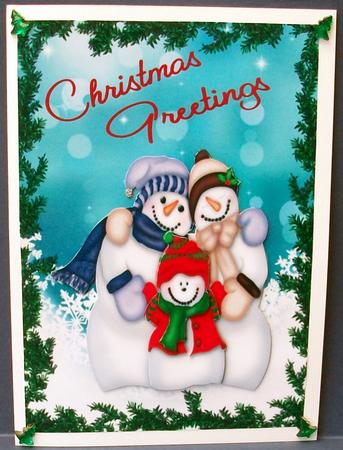 Christmas Greetings from the Frosties by Cheryl French