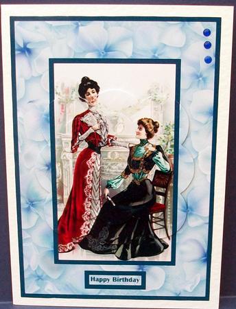 Vintage Ladies Scalloped Pyramid by Cheryl French