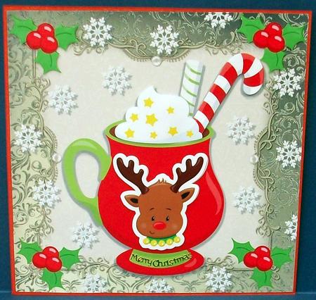 Reindeer Coco 8x8 by Cheryl French