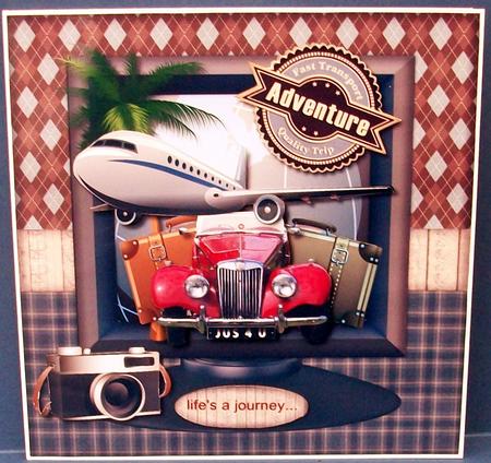 Life's a Journey -  Tv Card by Cheryl French