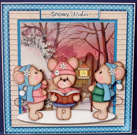 Carol Singing Mice by Cheryl French