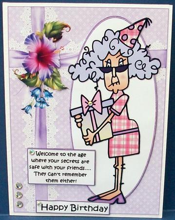 Stella Shares Her Secrets with Her Friend Quick Card by Cheryl French