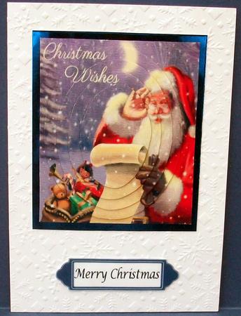 Ho! Ho! Ho! Lots of Messages for Santa, Oval Pyramids by Cheryl French