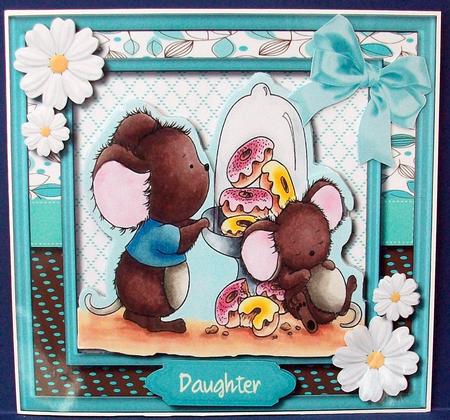 8x8 Mini Kit ,just One Doughnut for Me  by Cheryl French