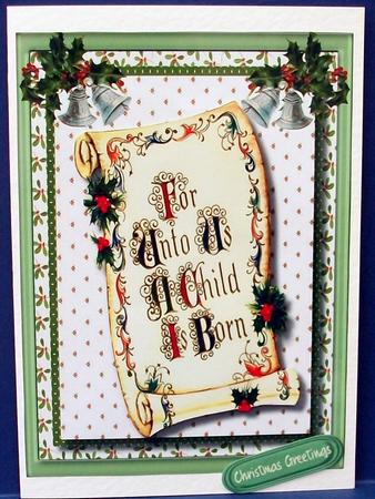 For Unto Us a Child Was Born  by Cheryl French
