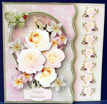 Shabby Posy - Wavy Offset Card Mini Kit by Cheryl French