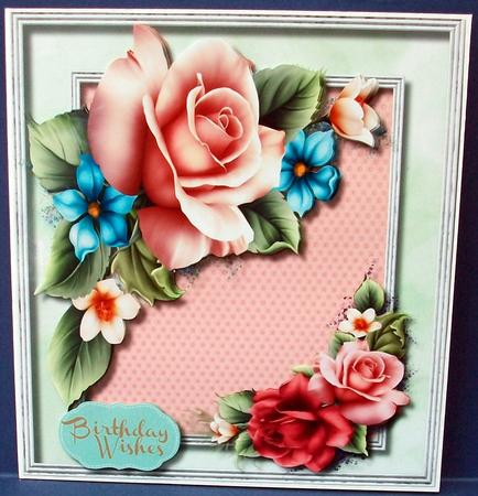 Beautiful Summer Roses by Cheryl French