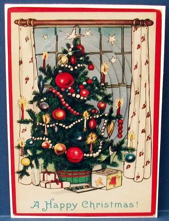 Lovely Christmas Tree Oval Pyramids by Cheryl French