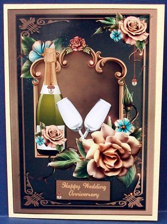 Champagne and Roses Celebration by Cheryl French