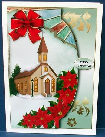 Scalloped Scenic Card by Cheryl French