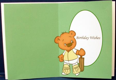 Cricket Colin Bear Insert by Cheryl French