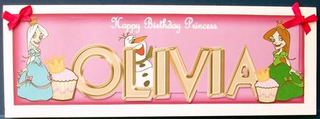 Olivia Birthday by Cheryl French