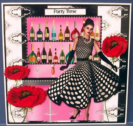 Poppies and Cocktails by Cheryl French