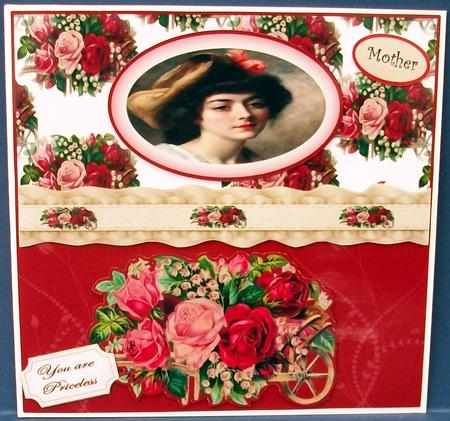 Vintage Rose Barrow by Cheryl French