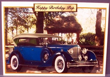 Male Birthday Card by Cheryl French