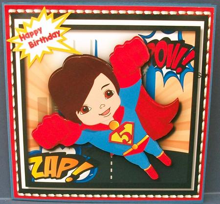 8x8 Mini Kit, Watch Out Superboy's About by Cheryl French