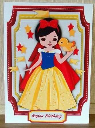 Beautiful Snow White Princess  by Cheryl French