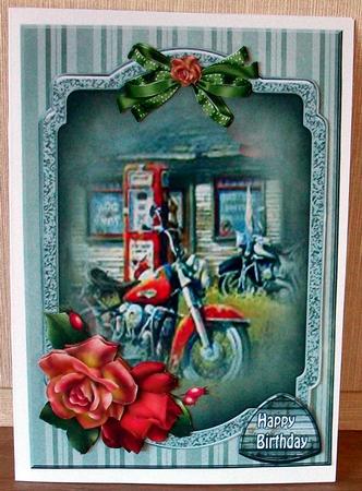 Old Gas Station by Cheryl French