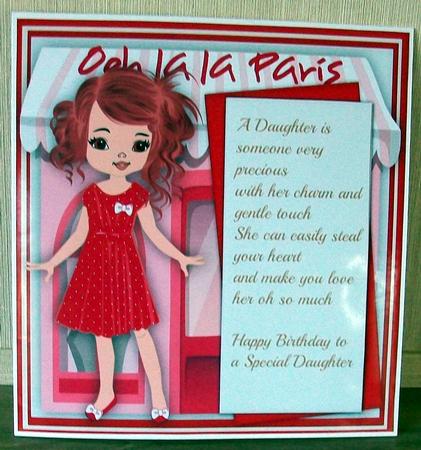 Birthday Wishes Special Daughter by Cheryl French