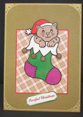 Christmas Pussy Over the Edge by Cheryl French