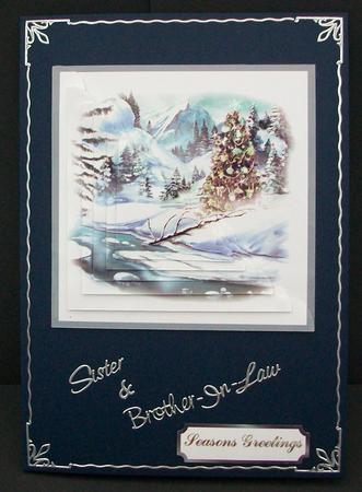 Wintery Christmas by Cheryl French