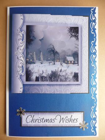 Winter Evening by Cheryl Louis