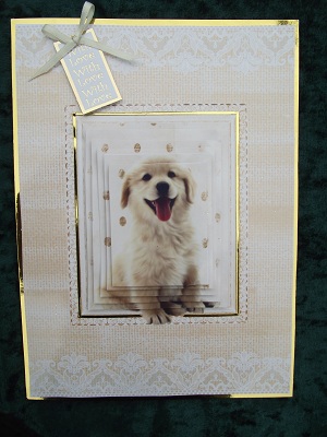 Labrador Card Front by Cheryl Morrison