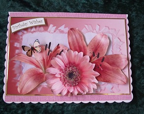 Lilies and Daisy by Cheryl Morrison