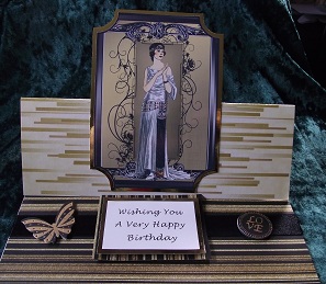 Art Deco Designer Fashions #2 by Cheryl Morrison