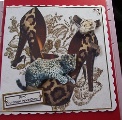 8x8 Leopard Shoes by Cheryl Morrison