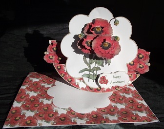 Poppies a Plenty All Occasion Rocker Stepper Kit by Cheryl Morrison