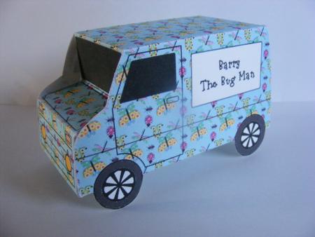 Model Van - Barry the Bug Man by Cheryl Smith
