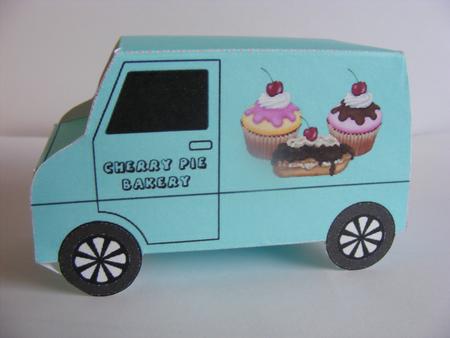 Model Van - Cherry Pie Bakery by Cheryl Smith