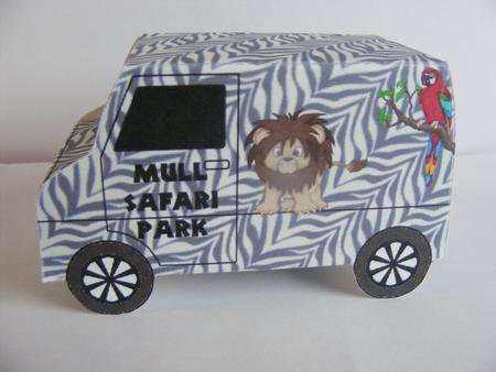 Model Van - Mull Safari Park by Cheryl Smith