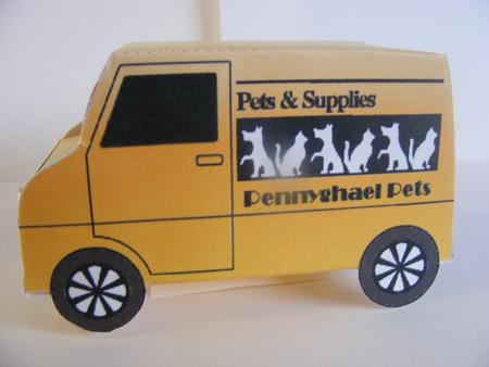 Model Van - Pennyghael Pets by Cheryl Smith