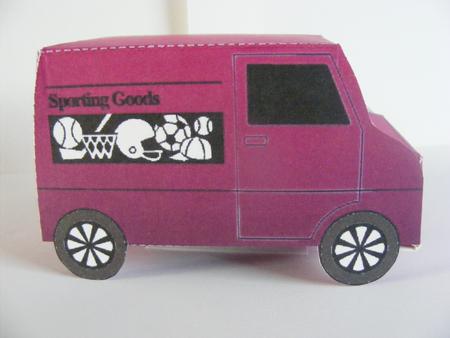 Model Van - Sporting Goods by Cheryl Smith
