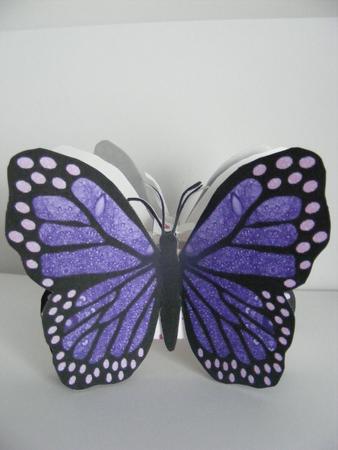 Mini 3D Butterfly (purple Texture) Mini Kit by Cheryl Smith