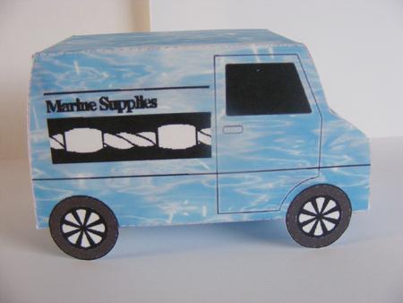 Model Van - Marine Supplies by Cheryl Smith
