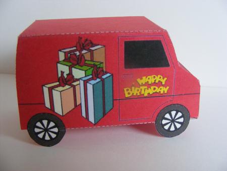 Model Van - Birthday Gifts by Cheryl Smith