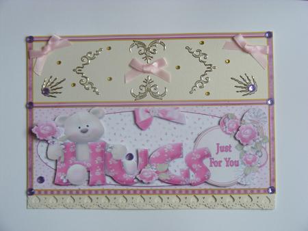 Hugs Just for You Large Dl by Cheryl Smith