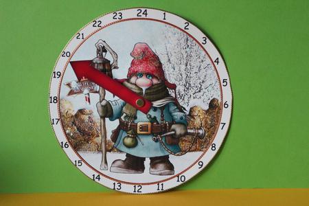 Elf Advent Clock3 by Cheryl Smith