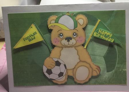 Football Ted by Cheryl Wells